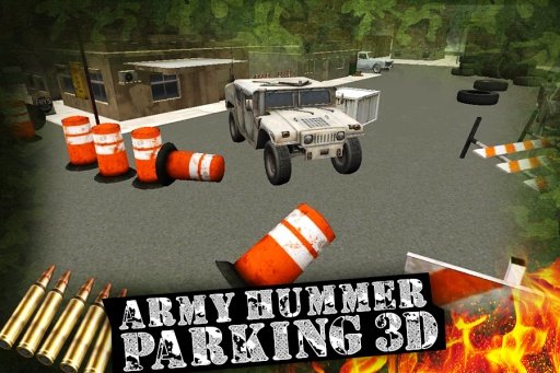 Army Hummer Parking 3D截图5