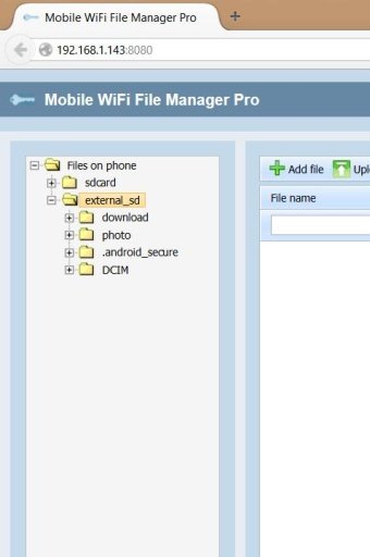 Mobile WiFi File Manager截图5