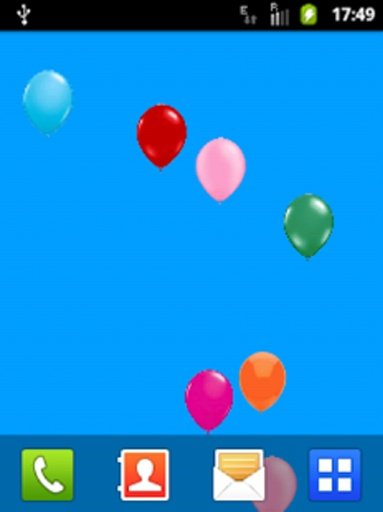 Balloon Burst Live Wallpaper截图1