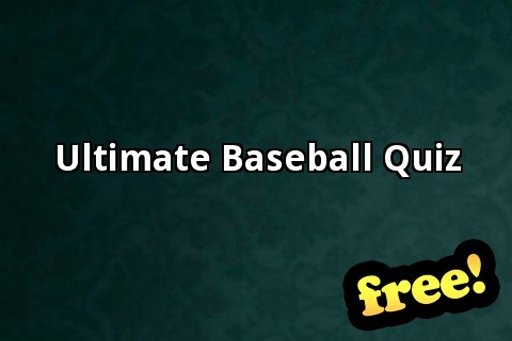 Ultimate Baseball Quiz截图1