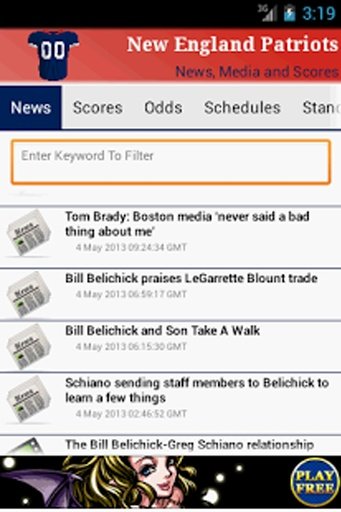 New England Patriots News截图3