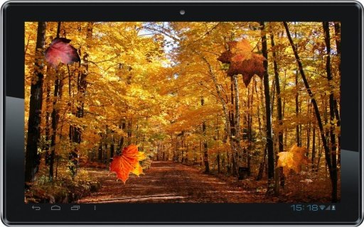 Gold Forest 3d live wallpaper截图3