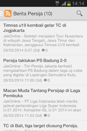 Berita Persija截图4