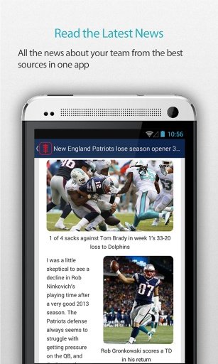 New England Football Alarm截图1