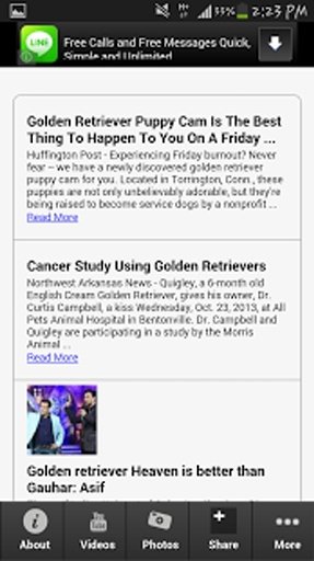 Golden Retriever Info App截图3