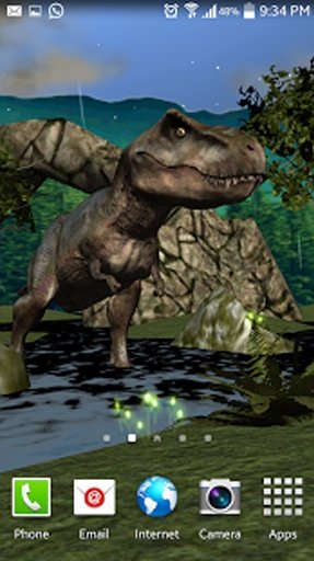 T-REX King Live wallpaper Lite截图2