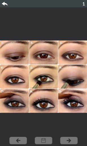 Eyes makeup step by step 1截图5