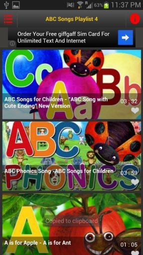 ABC Songs | Children's Video截图10