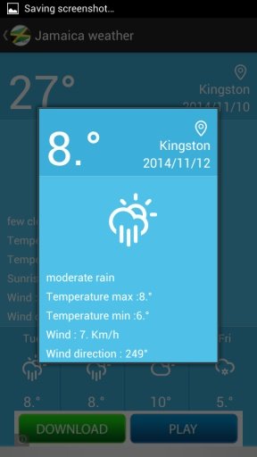 Jamaica weather截图1