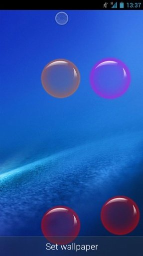 Bubbles Livewallpaper截图5