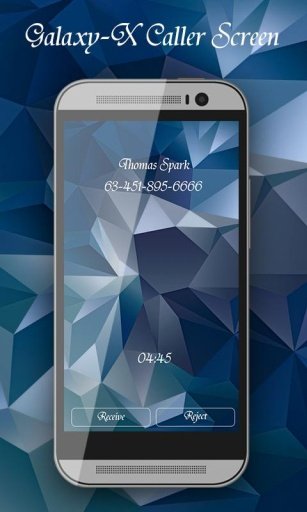 Galaxy X Caller Screen截图1