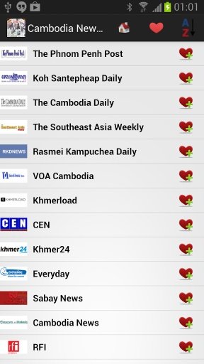 Cambodia Newspapers And News截图2