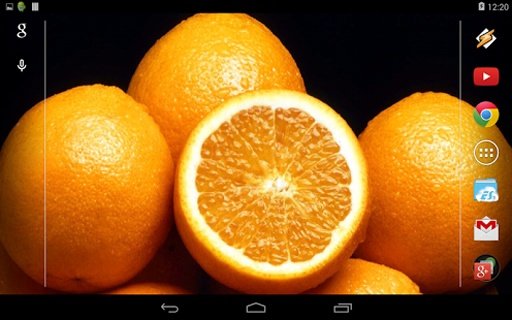 Orange Live Wallpaper截图11