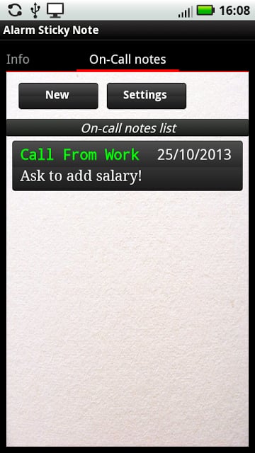 Alarm Sticky Note (reminder)截图3