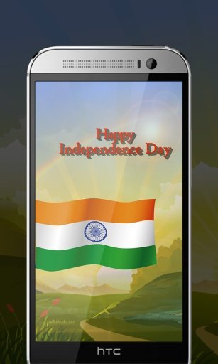 Indian Flag Live Wallpaper截图1