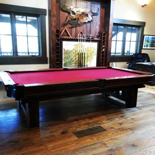 Rustic Billiard Log Pool Table截图2