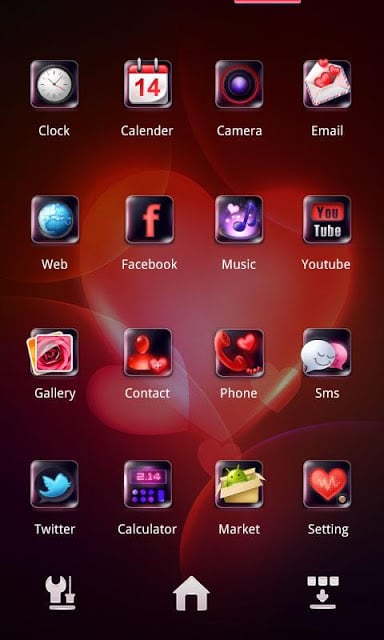 Next Valentine Sweet Theme截图2