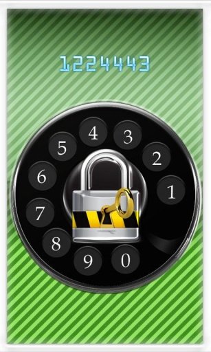 Old phone Dialer Lock Screen截图2