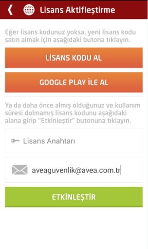 Avea G&uuml;venlik截图3