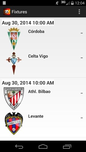 2014 La Liga Football截图2