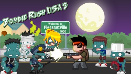 Zombie Rush USA 2截图1