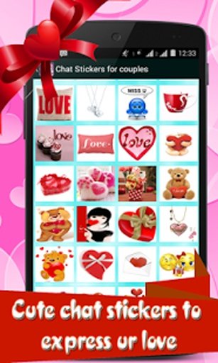 Emoji Couple Chat Stickers截图4