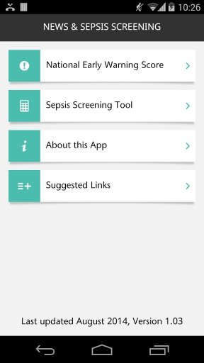 NEWS &amp; SEPSIS SCREENING截图2