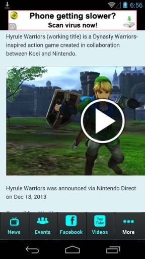 hyrule warriors best fan app截图4