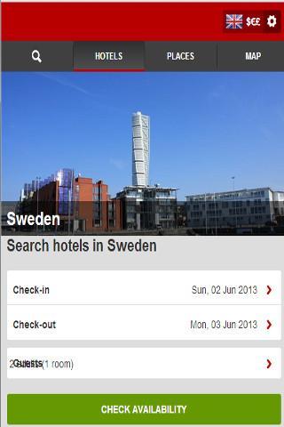 Sweden Hotel Booking截图6
