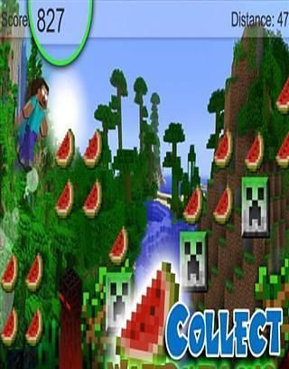 Herobrine Endless Run Lite截图4