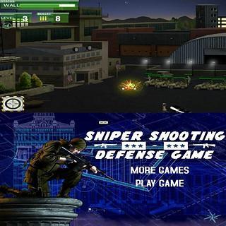 Sniper Shooting - Defense Game截图2