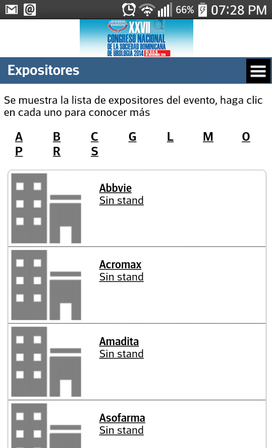 28º Congreso de Urologia 2014截图2