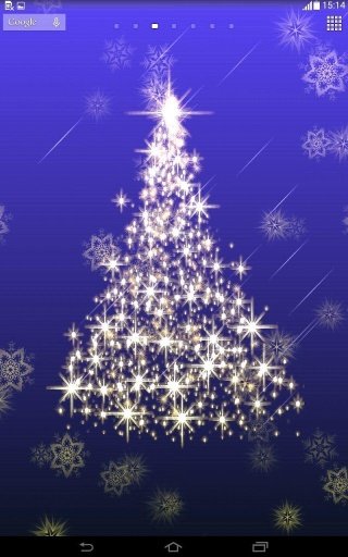 Snowflakes Live Wallpaper截图3