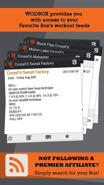 WODBOX -Fit,Health,Exercise截图3