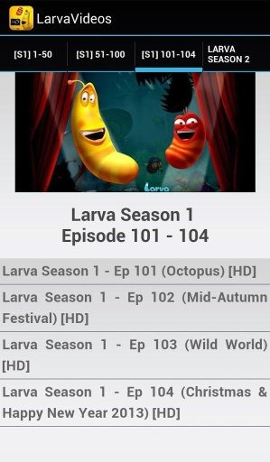 Larva Videos [HD]截图4