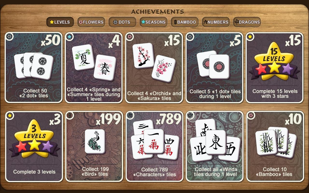 Mahjong HD截图2