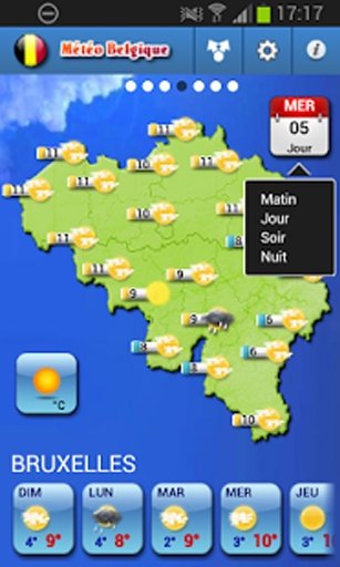 M&eacute;t&eacute;o Belgique截图5