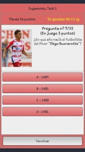 River Plate Trivial截图5