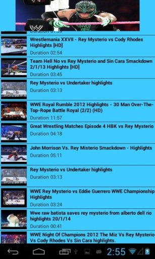 Rey Mysterio Videos Highlights截图6