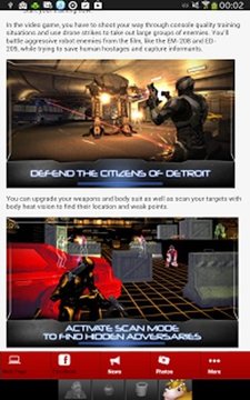 UnOfficial Robocop Game Tips截图