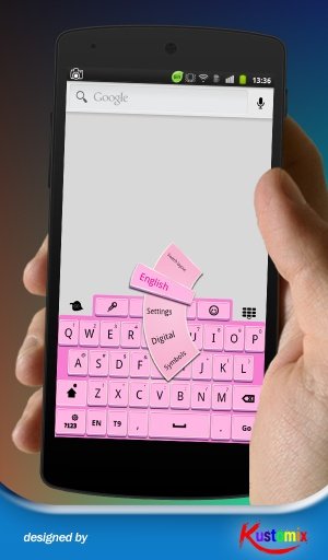 Pink 3D Keyboard截图3