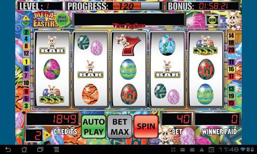 Mega Easter Slot Machine截图3