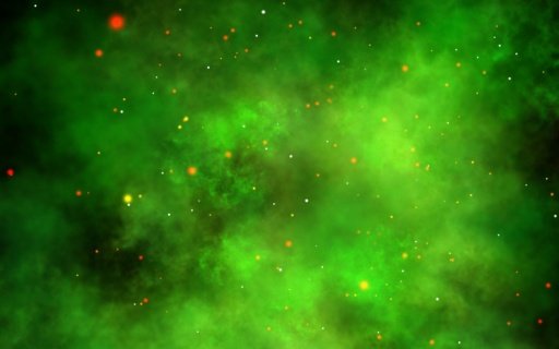 Green Nebula Live Wallpaper截图3