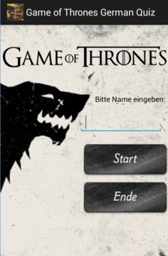 Game of Thrones German Quiz截图2