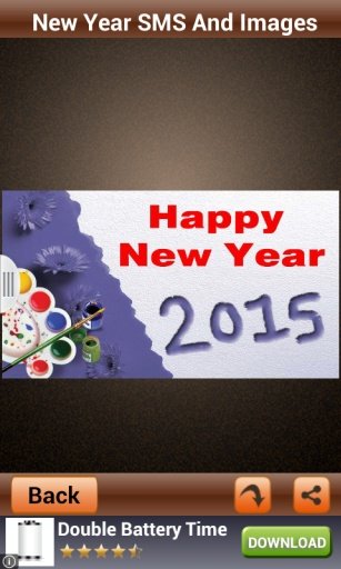 Happy New Year 2015 Wishes SMS截图3