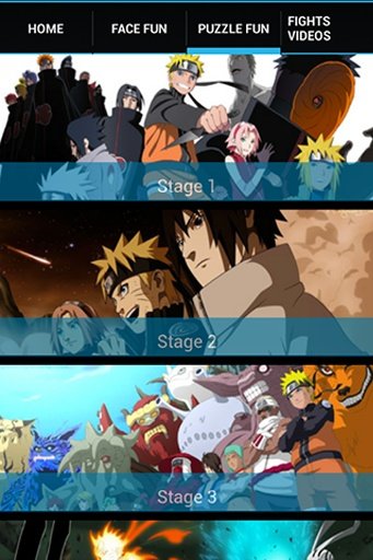 Naruto Fun Videos&amp;Puzzles截图8