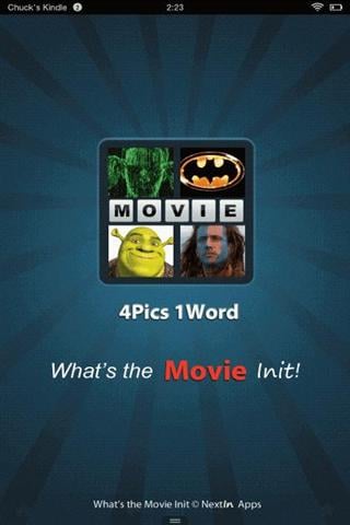 4Pics 1Word: Whats The Movie截图1