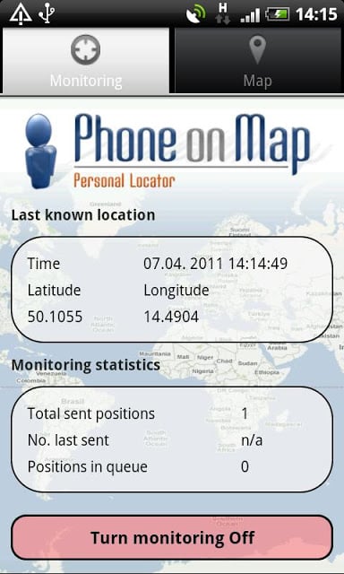 Cell phone GPS Tracker截图5