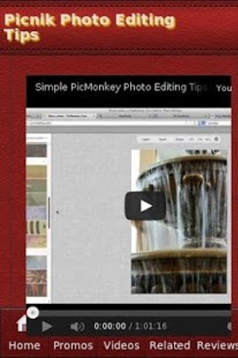 Picnik Photo Editing Tips截图1