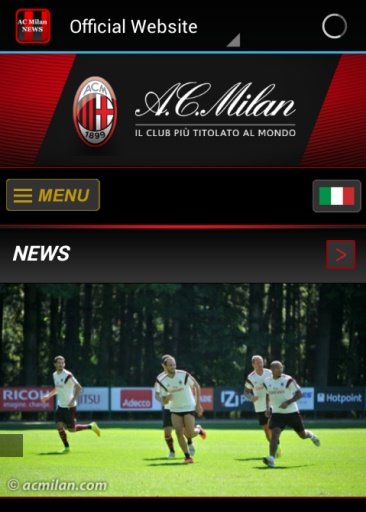 AC Milan News截图1